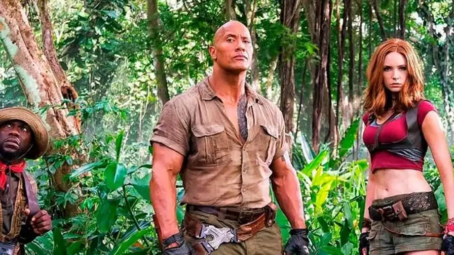 The Rock compartilha primeira imagem da sequência de Jumanji