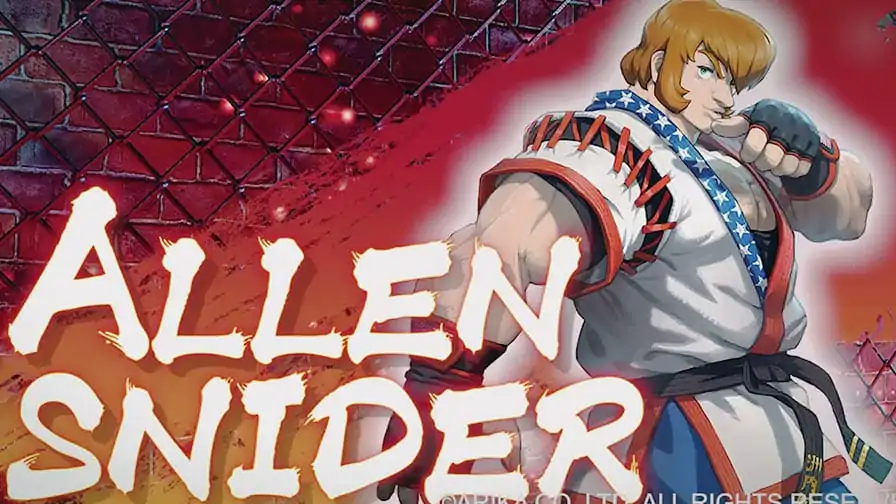 Allen Snider é confirmado no novo game de luta da Arika
