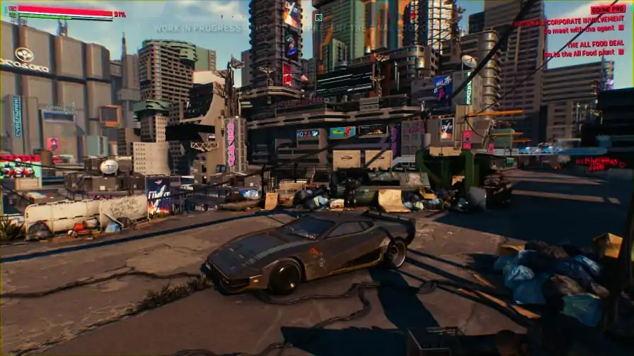 Cyberpunk 2077 terá veículos voadores, mas serão utilizados em momentos específicos