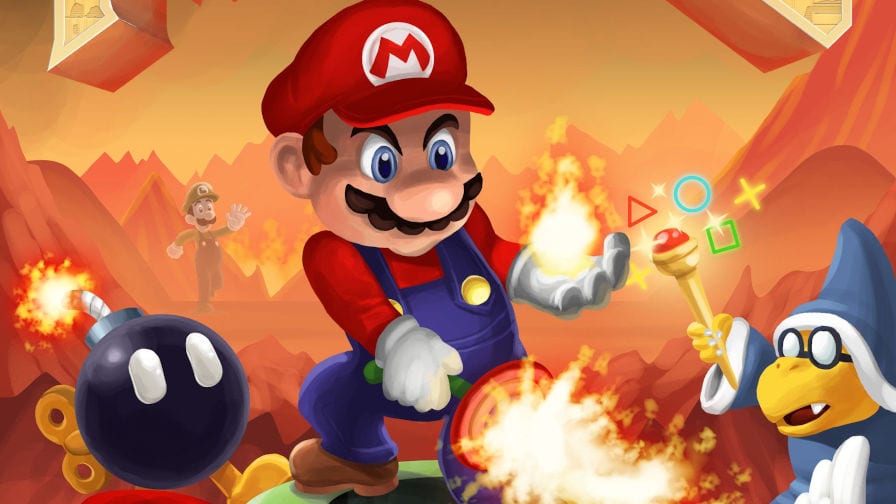 Jogos do Mario - HUD Games