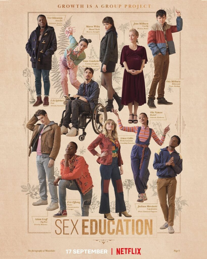 Sex Education Ganha Pôster Da Terceira Temporada Confira Combo Infinito