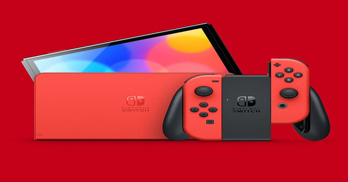 Nintendo Switch OLED Mario
