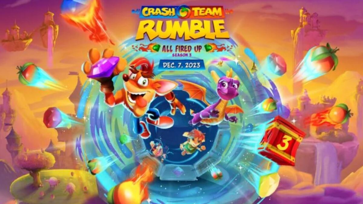 Crash Team Rumble ganhará companhia de Spyro The Dragon